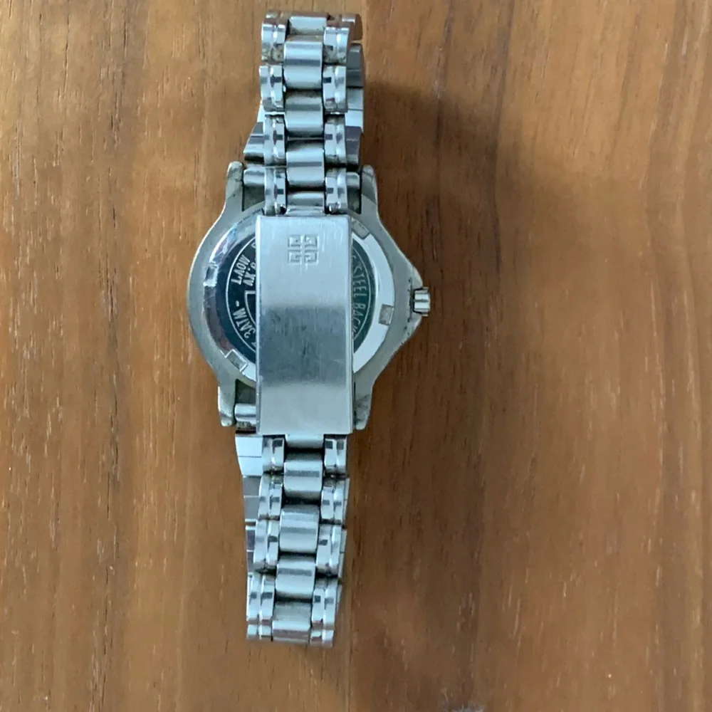 Givenchy Women's Silver Stainless Steel Bracelet Watch - Silver White Dial - Picture 4 of 8